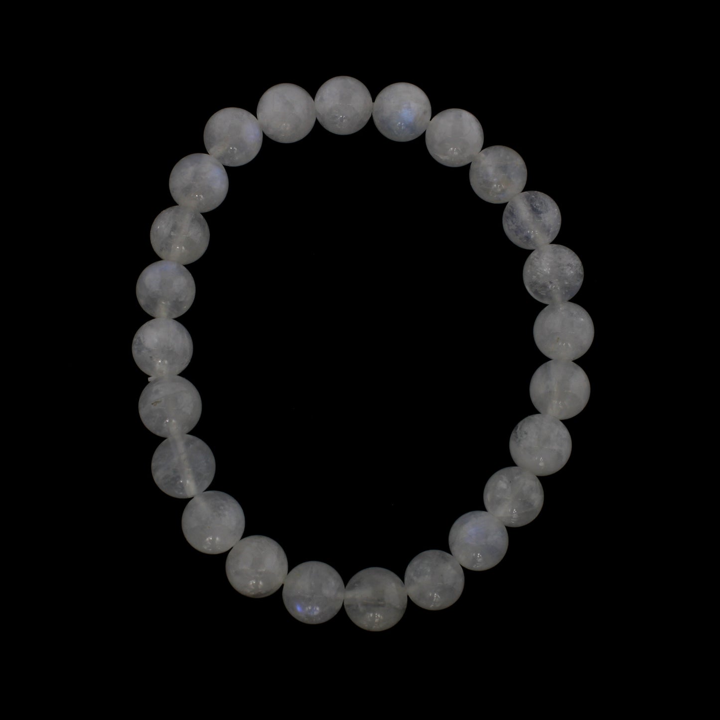 Moonstone crystal bracelet for new beginnings, intuition and emotional balance