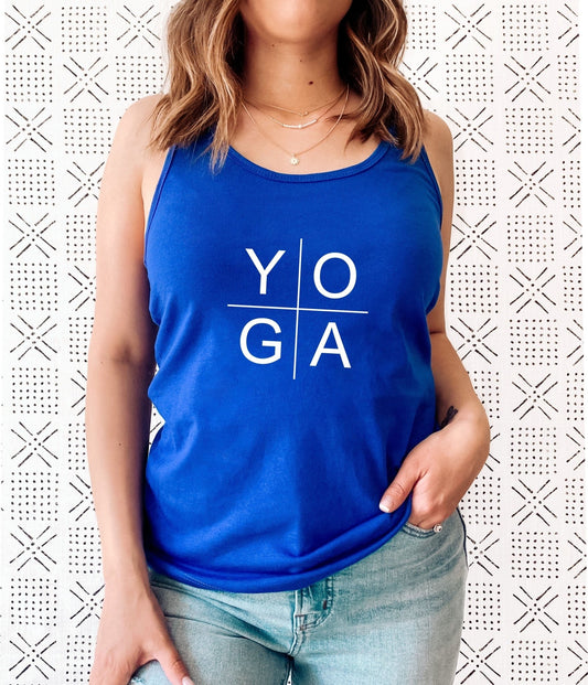 Abstract YOGA Tank Top - Best Life Apparel