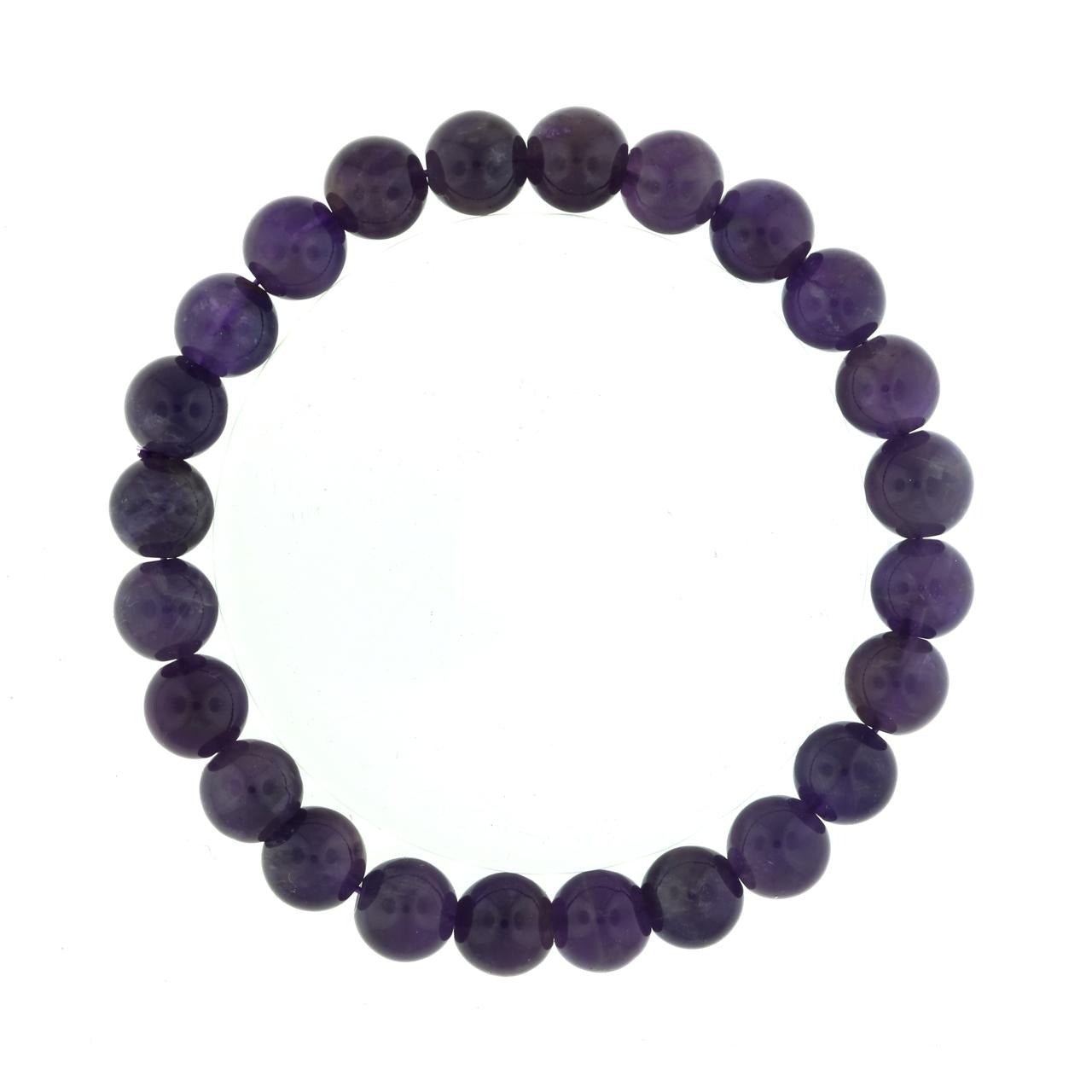 Amethyst Bead Bracelet - Best Life Apparel