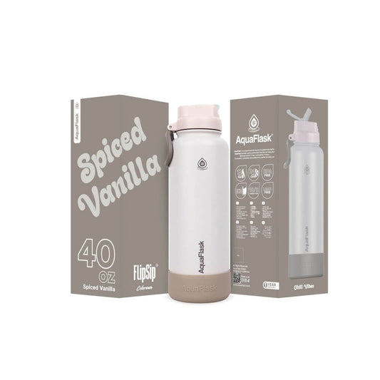 AquaFlask Colorwave 40oz Flip Sip Bottle – Insulated Stainless Steel Water Flask - Best Life Apparel