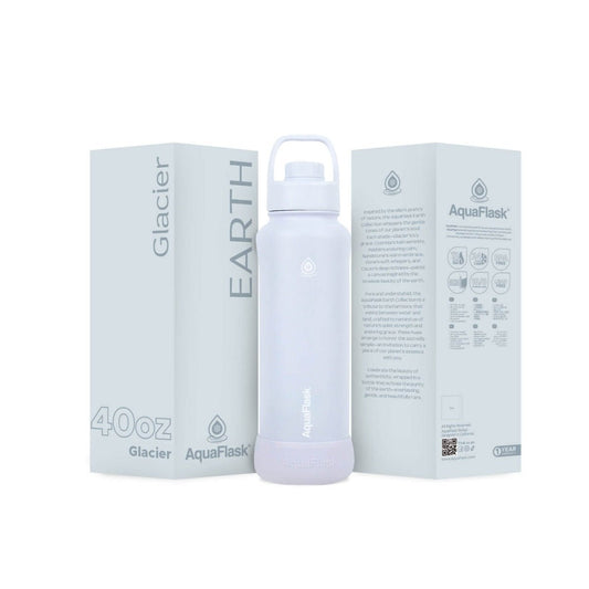 AquaFlask Earth Collection 40oz Insulated Stainless Steel Water Bottle – Hot & Cold, Leak-Proof, Reusable - Best Life Apparel