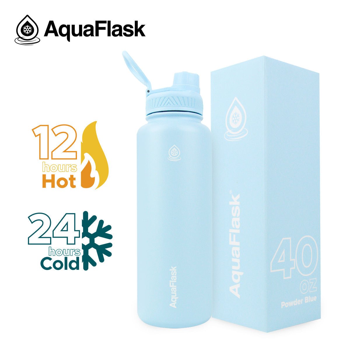 AquaFlask Original Vacuum Insulated Water Bottles 1080ml (40oz) - Best Life Apparel
