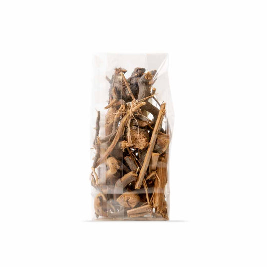 Dried blackberry root — premium loose herb for herbal tea and natural remedies