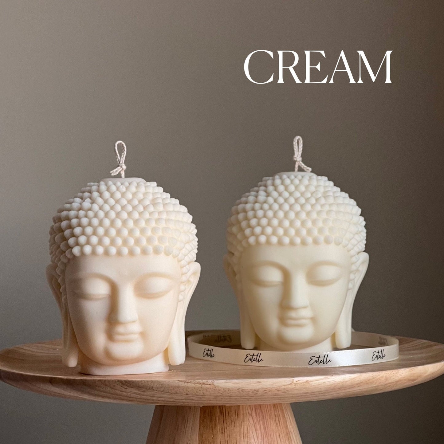Buddha Bust Soy Candle | Meditation Statue - Best Life Apparel