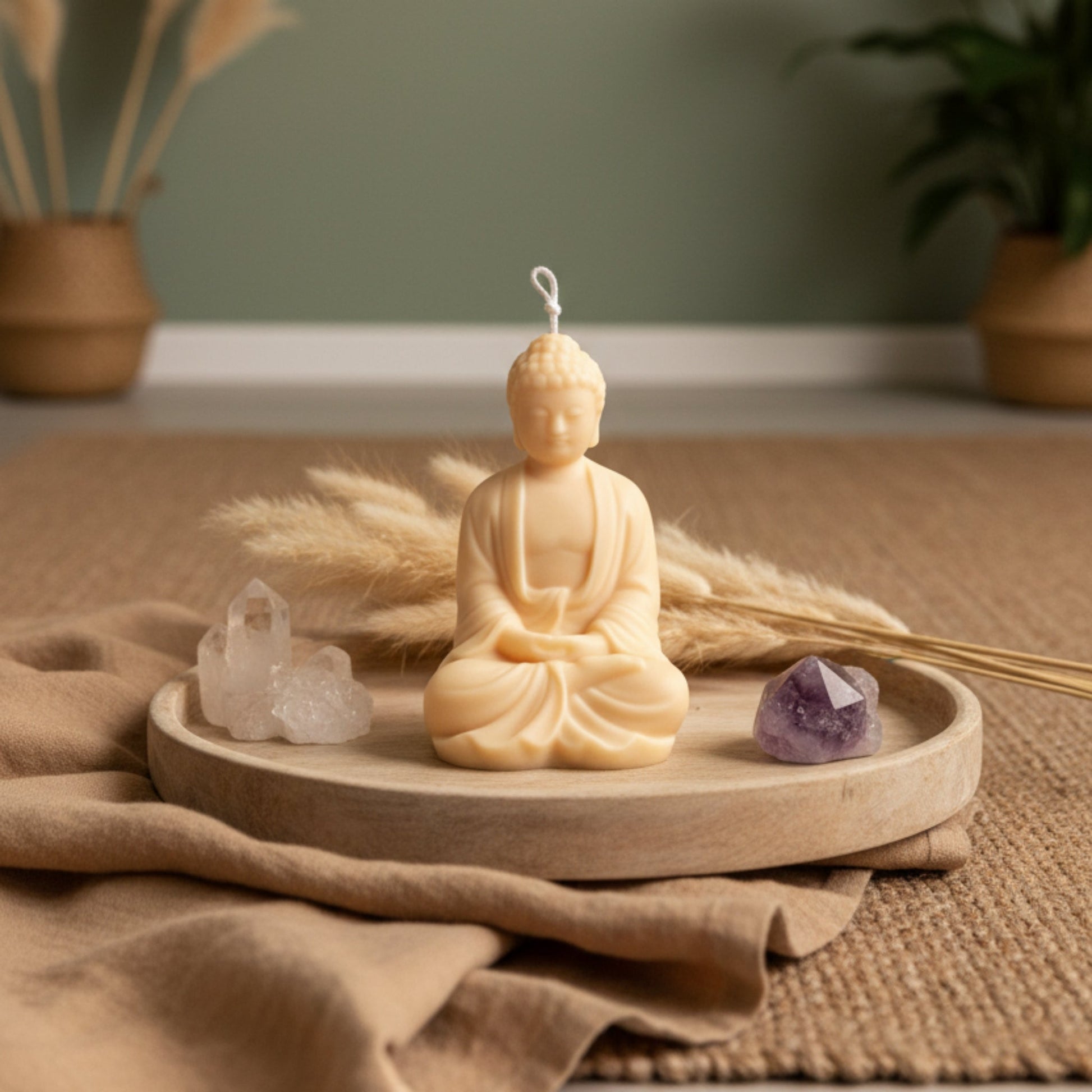 Buddha Soy Candle | Meditation Statue - Best Life Apparel