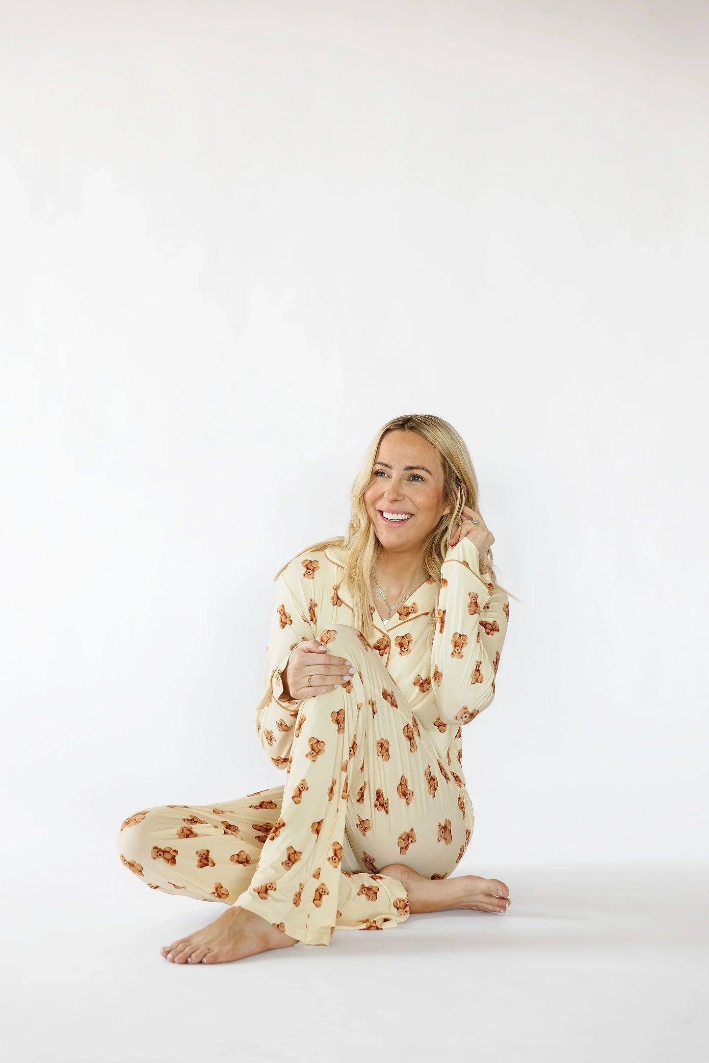Teddy Bear Pajama Pants — Bamboo Viscose