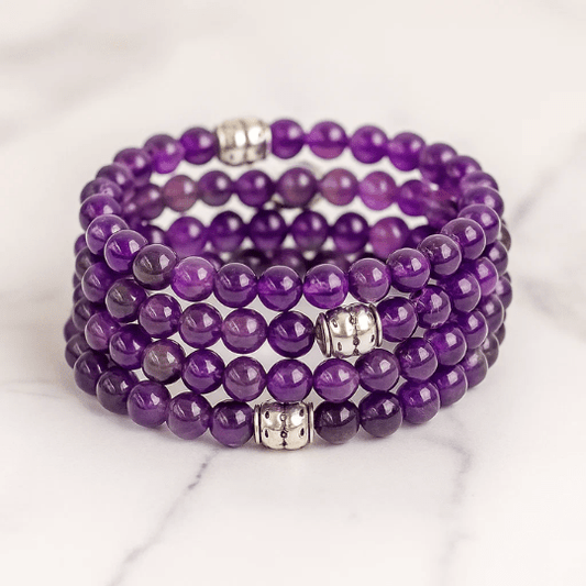 Calm & Spiritual Clarity Bracelet for Women — Amethyst Crystal | Higher Self - Best Life Apparel