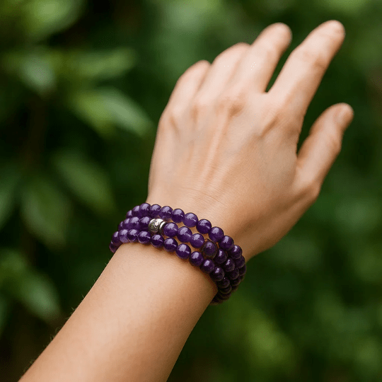 Calm & Spiritual Clarity Bracelet for Women — Amethyst Crystal | Higher Self - Best Life Apparel