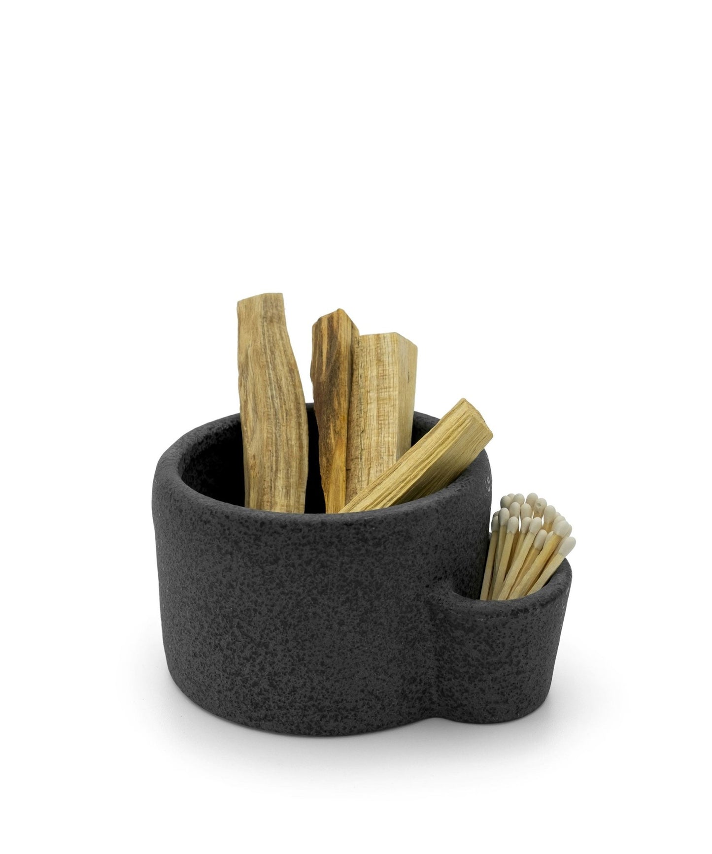 Ceramic Bowl for Incense Sticks - Vulcan - by Bursera - Best Life Apparel