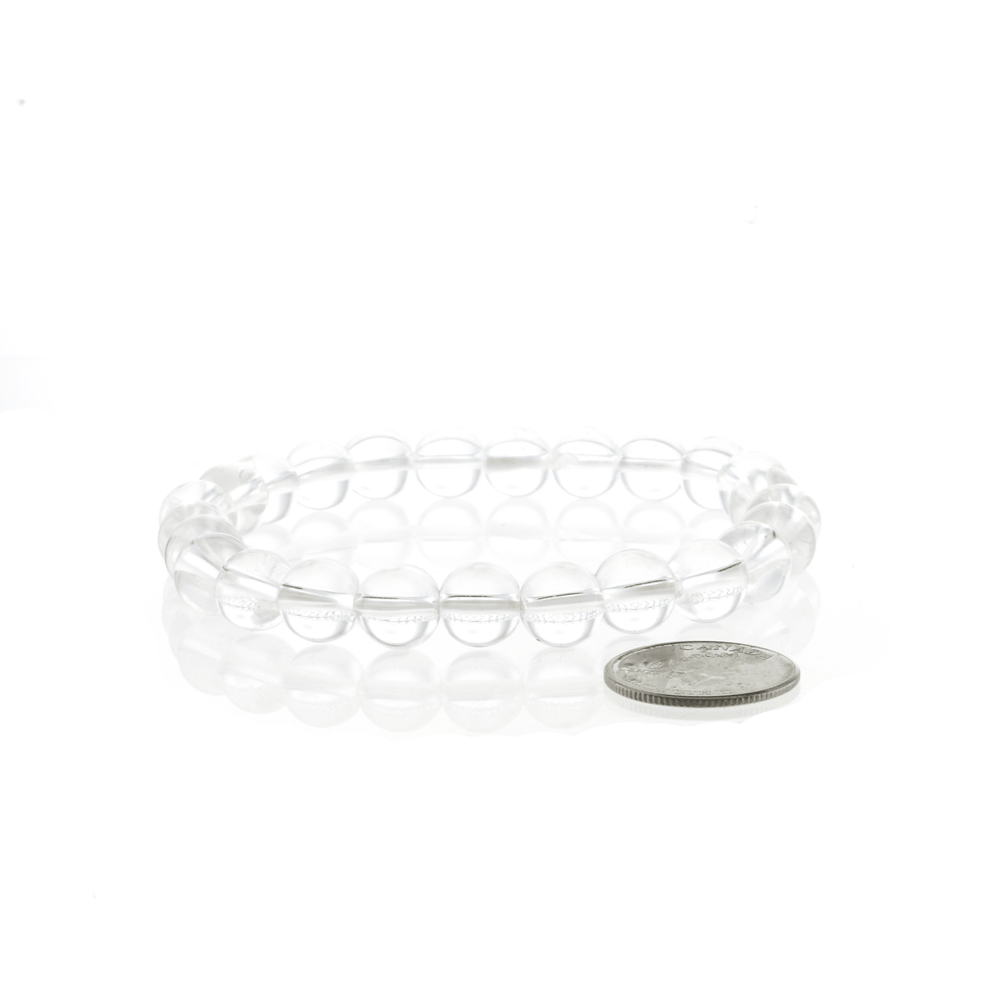 Clear Quartz Bead Bracelet - Best Life Apparel