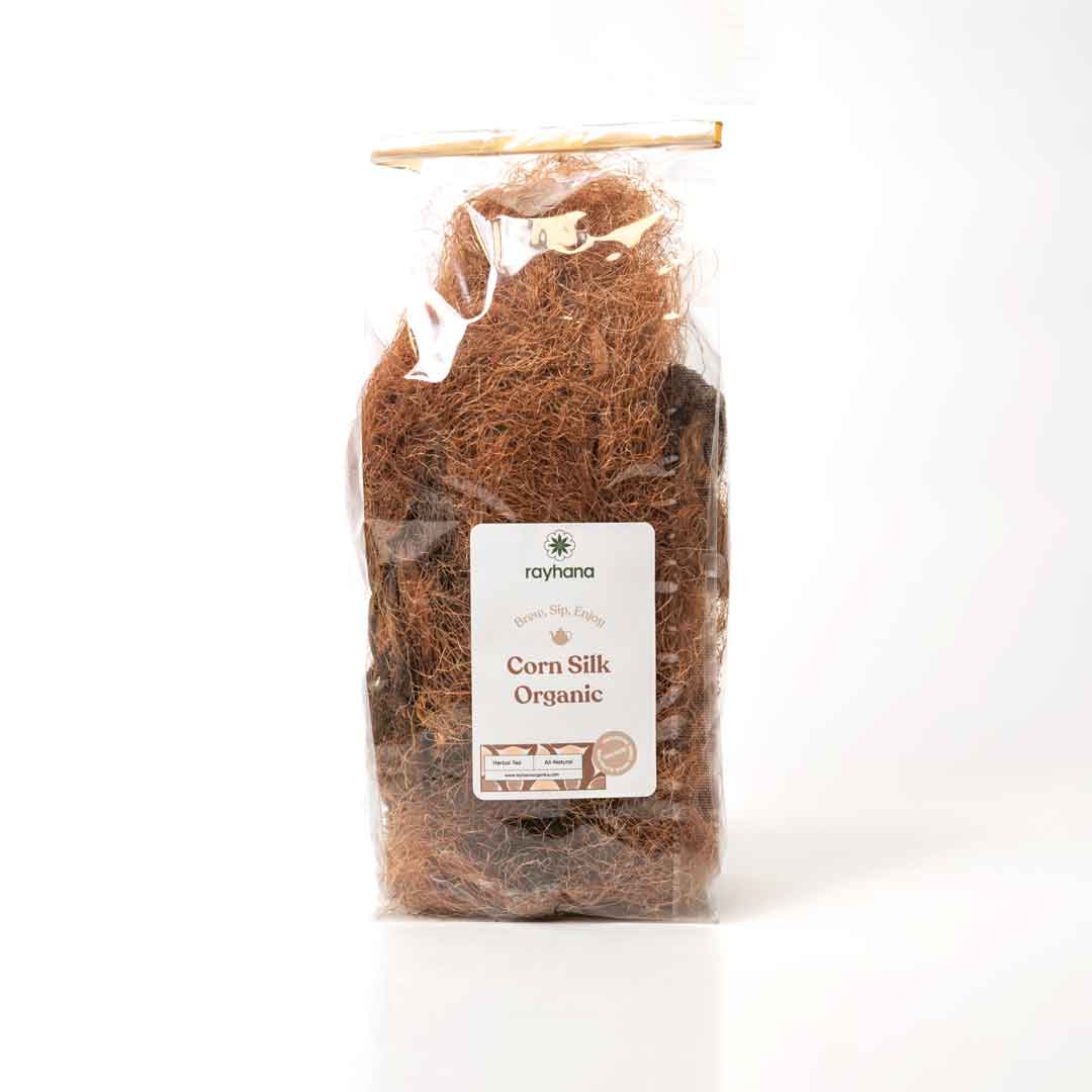Gentle corn silk herbal tea — pure loose strands for urinary tract health and natural detox