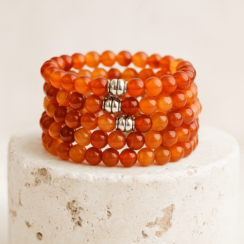 Creativity & Motivation Bracelet for Women — Carnelian Crystal | Confidence & Courage - Best Life Apparel
