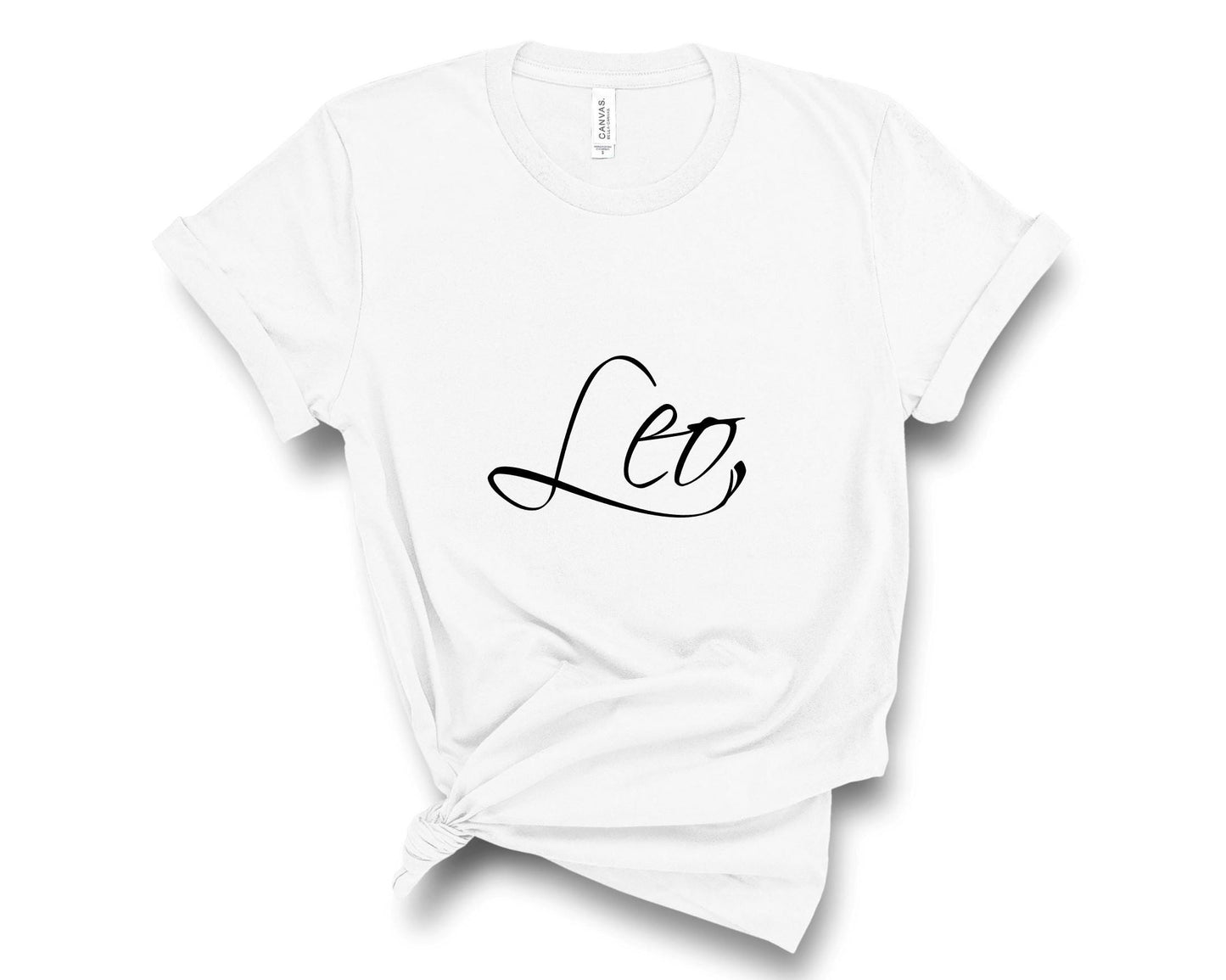 Proud Leo women's astrology t-shirt for zodiac lovers and star sign fans in white