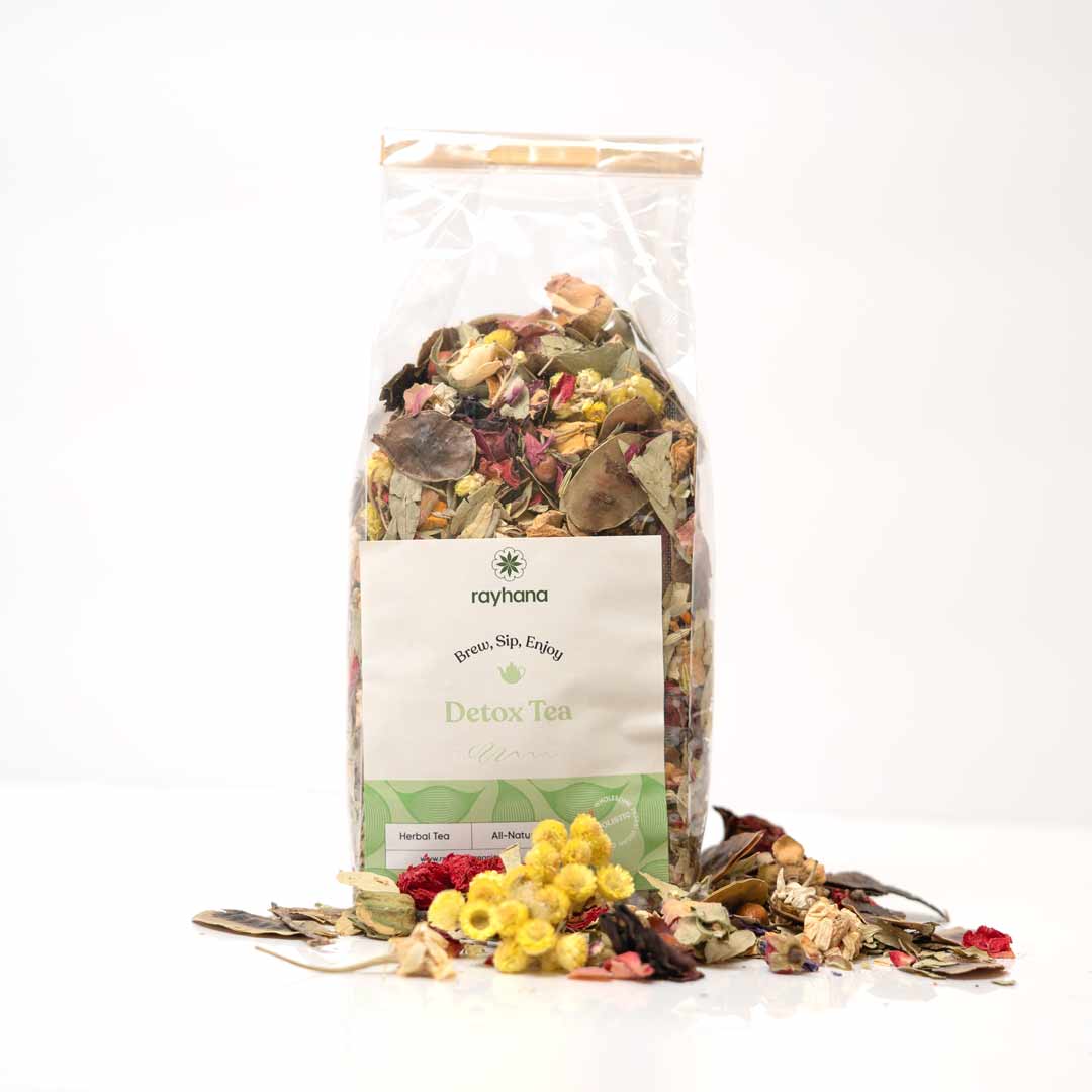 Detox botanical herbal tea gift idea — loose leaf cleanse blend for wellness seekers