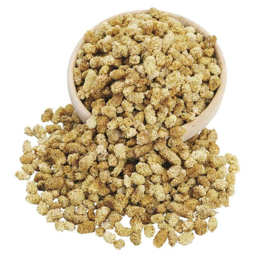 Dried mulberries — premium whole dehydrated superfood for natural snacking and antioxidant wellness