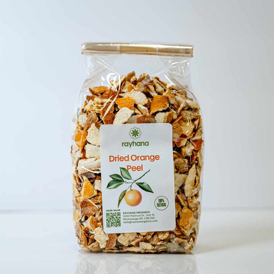 Dried orange peel — premium dehydrated citrus herb for herbal tea blending and natural cooking
