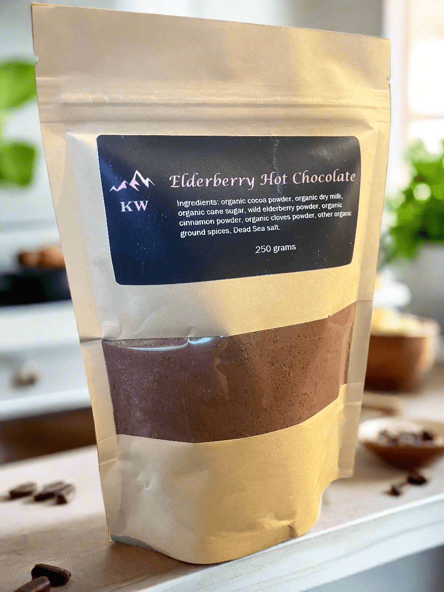 Elderberry Hot Chocolate- 250 grams - Best Life Apparel