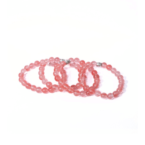 Emotional Healing Bracelet for Women — Cherry Quartz Crystal | Self-Compassion & Positivity - Best Life Apparel