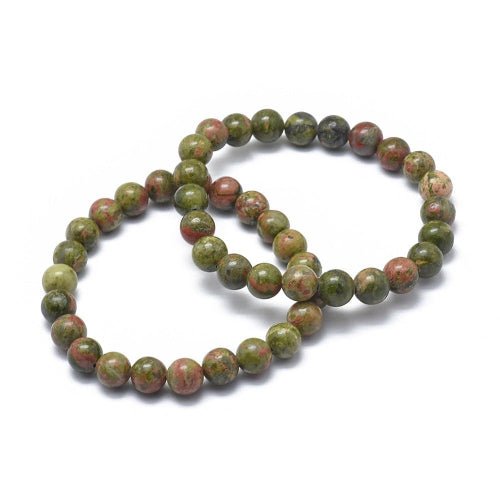 Emotional Healing Bracelet for Women — Unakite Crystal | Balance & Heart Chakra - Best Life Apparel