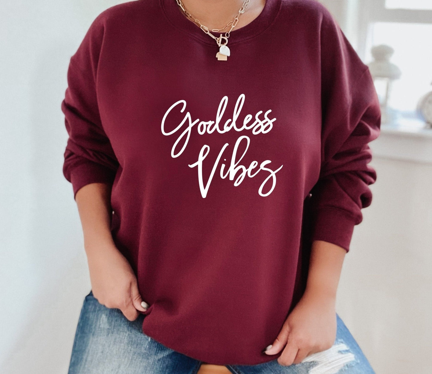 Goddess Vibes Sweatshirt - Best Life Apparel