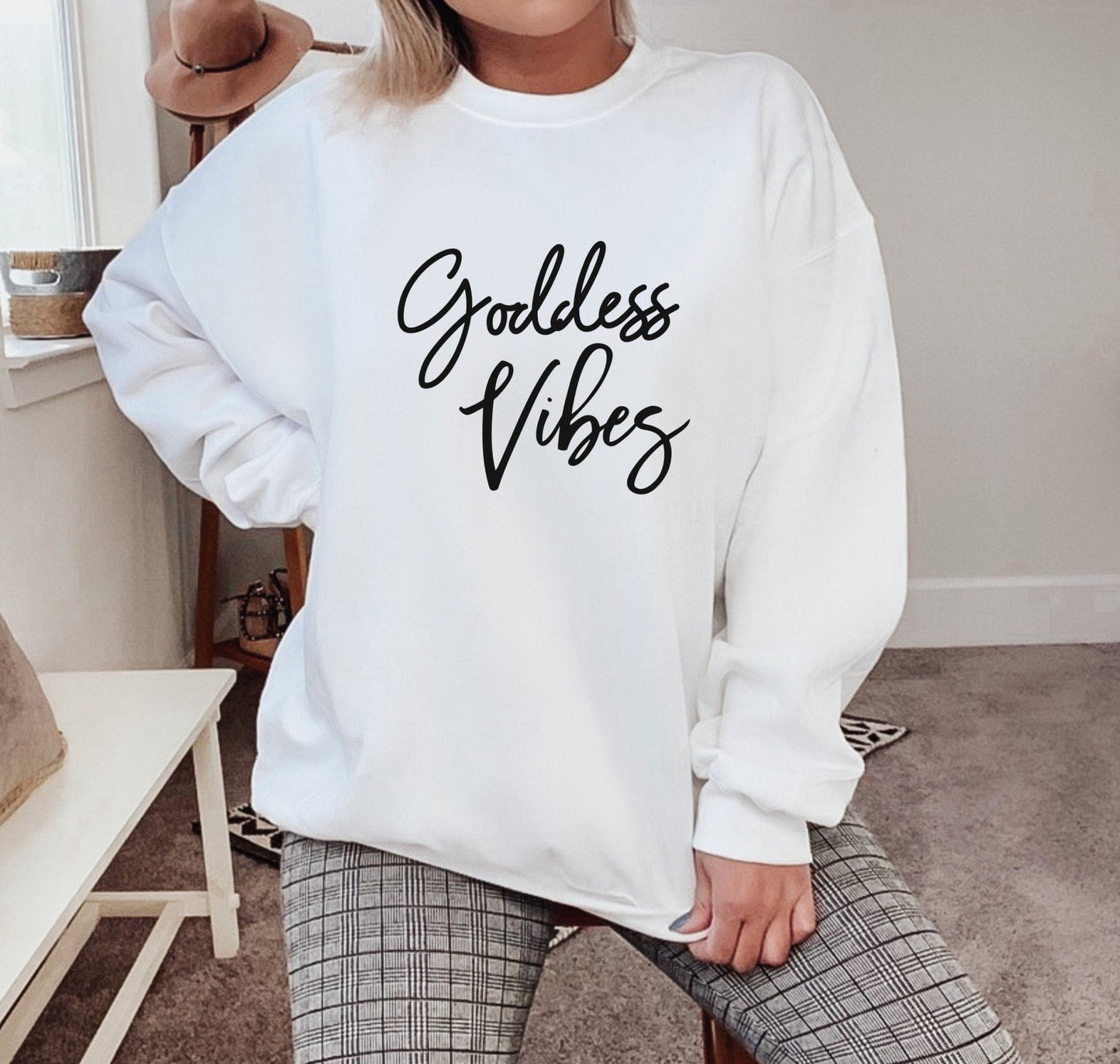 Goddess Vibes Sweatshirt - Best Life Apparel