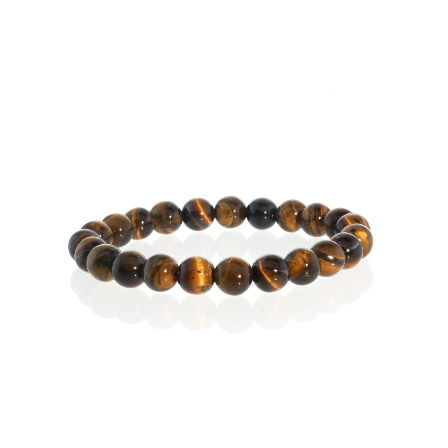 Gold Tiger's Eye Bead Bracelet - Best Life Apparel