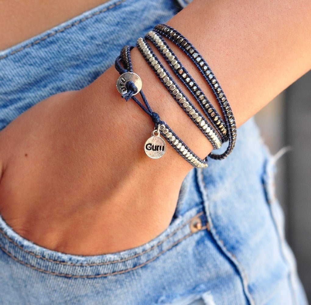 Handcrafted Double Wrap Bracelet - Made in India - Best Life Apparel