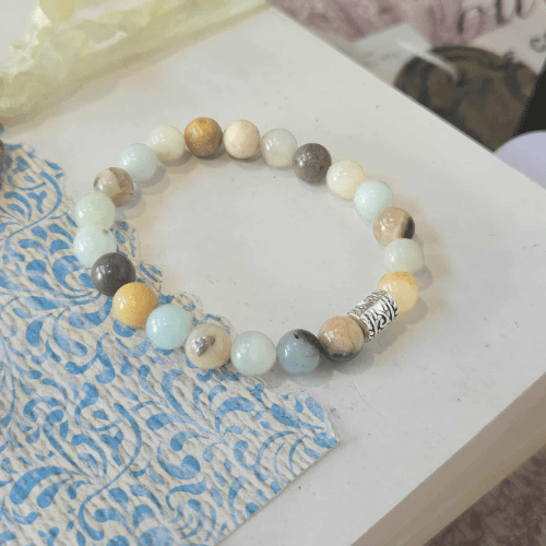 Harmony & Calm Bracelet for Women — Flower Amazonite Crystal | Balance & Inner Peace - Best Life Apparel