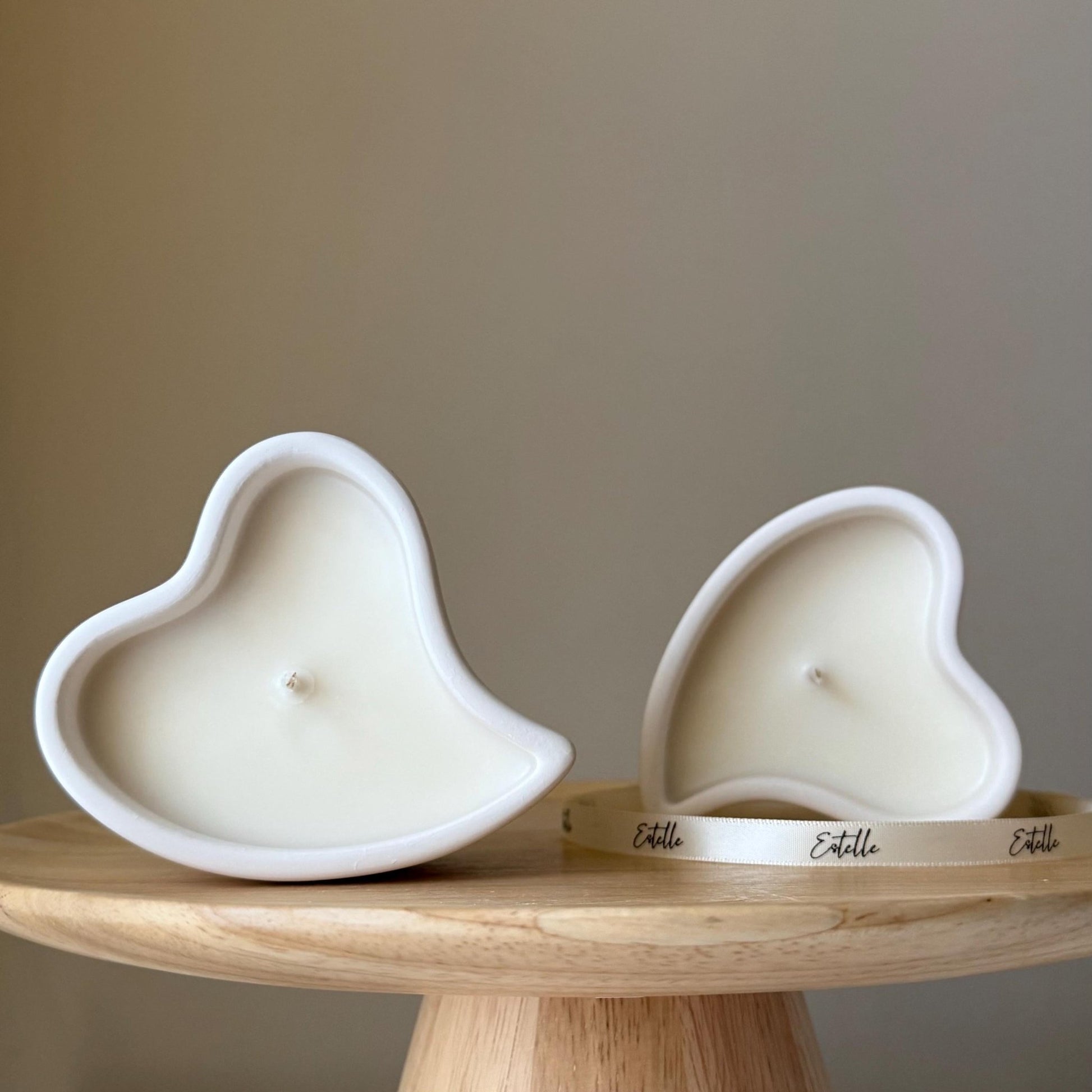 Heart Shaped Soy Candle | Jesmonite Vessel - Best Life Apparel
