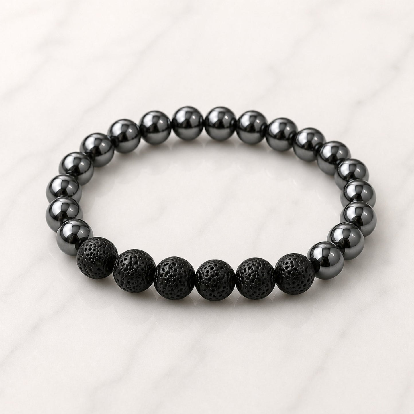 Hematite Crystal Chip Bracelet | Grounding & Protection Healing Jewelry - Best Life Apparel