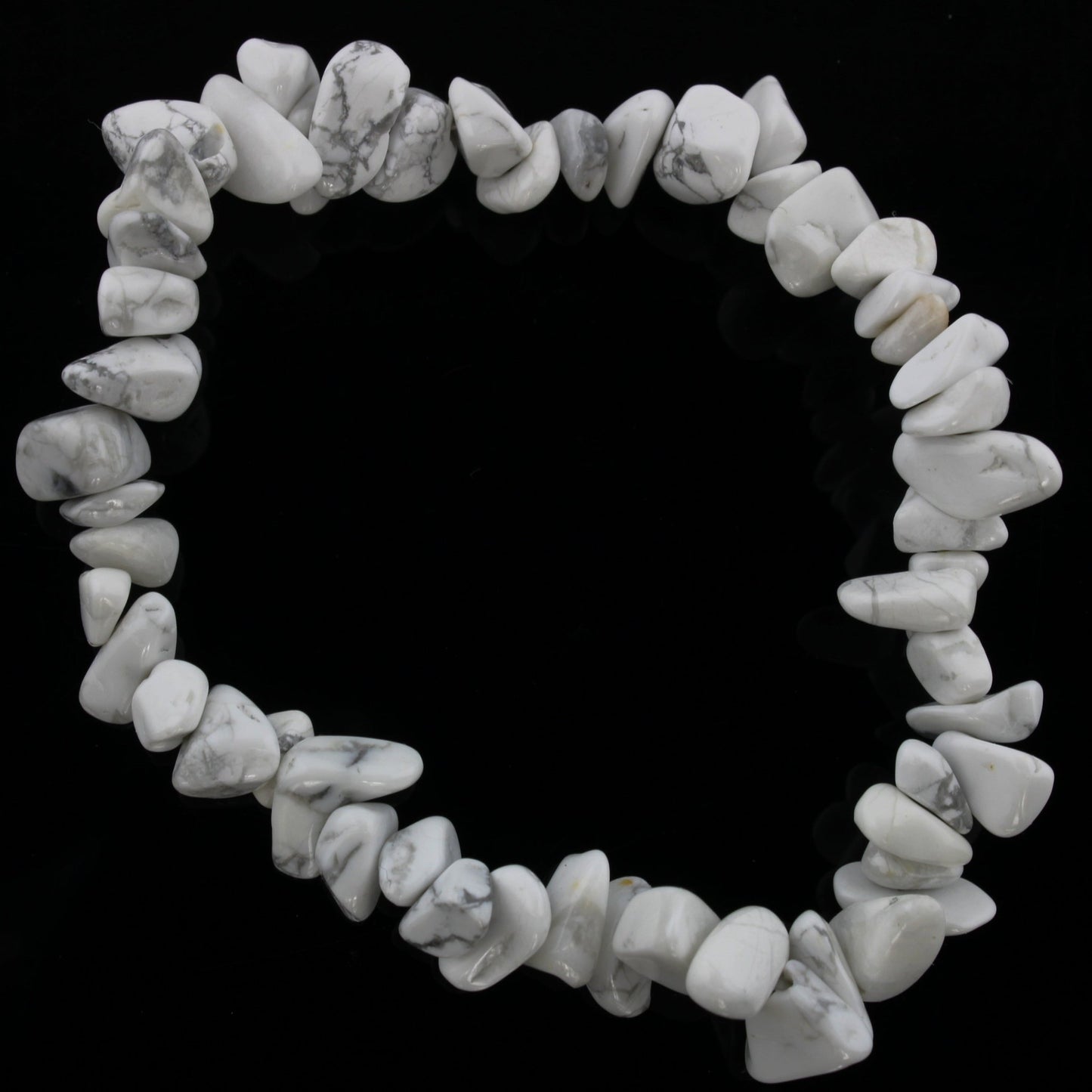 Howlite White Bead Bracelet - Best Life Apparel