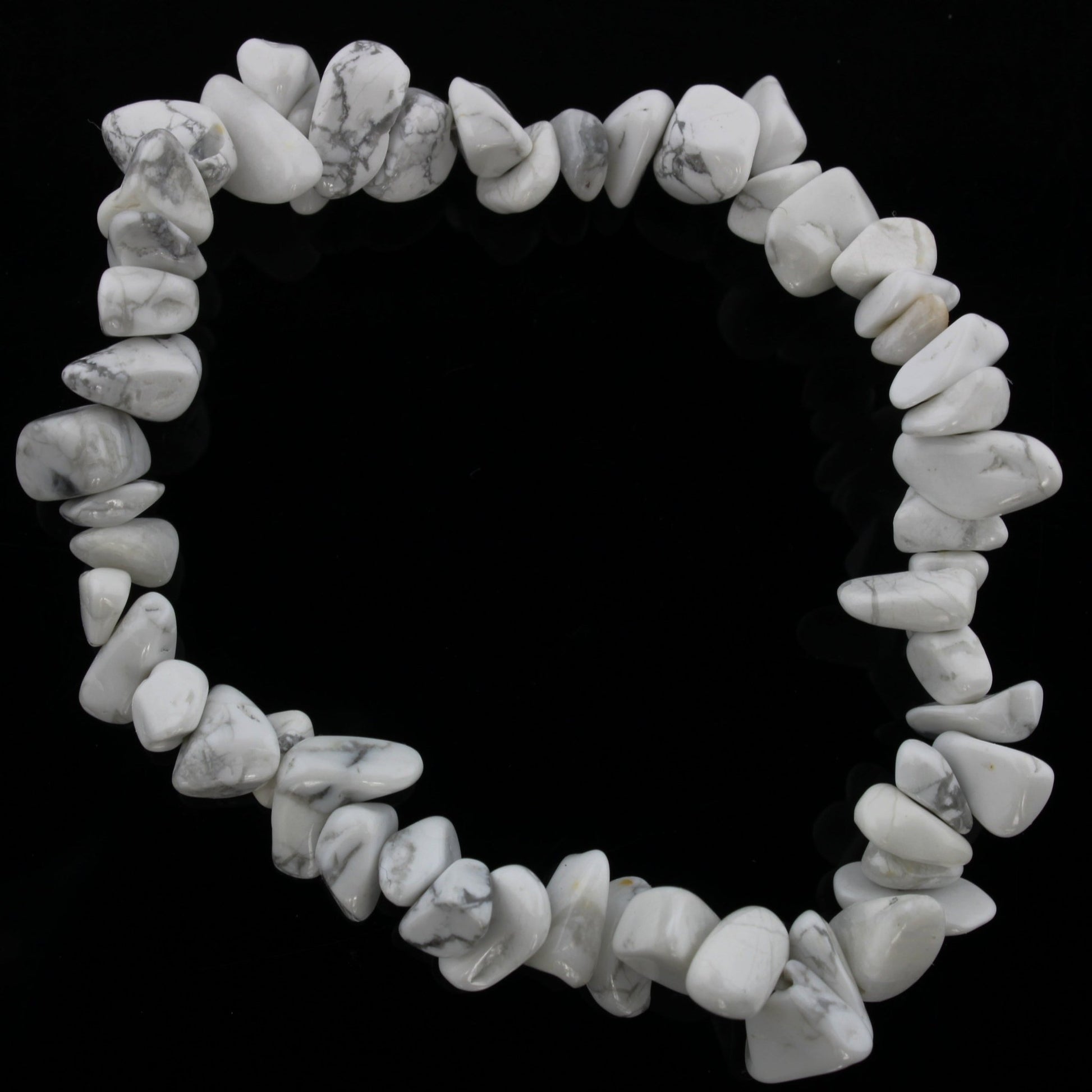 Howlite White Bead Bracelet - Best Life Apparel