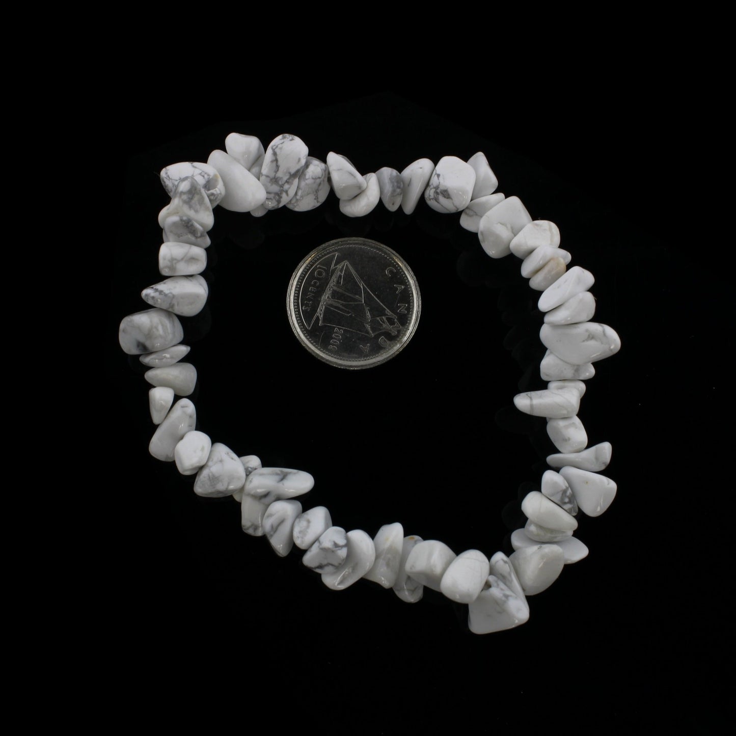 Howlite White Bead Bracelet - Best Life Apparel