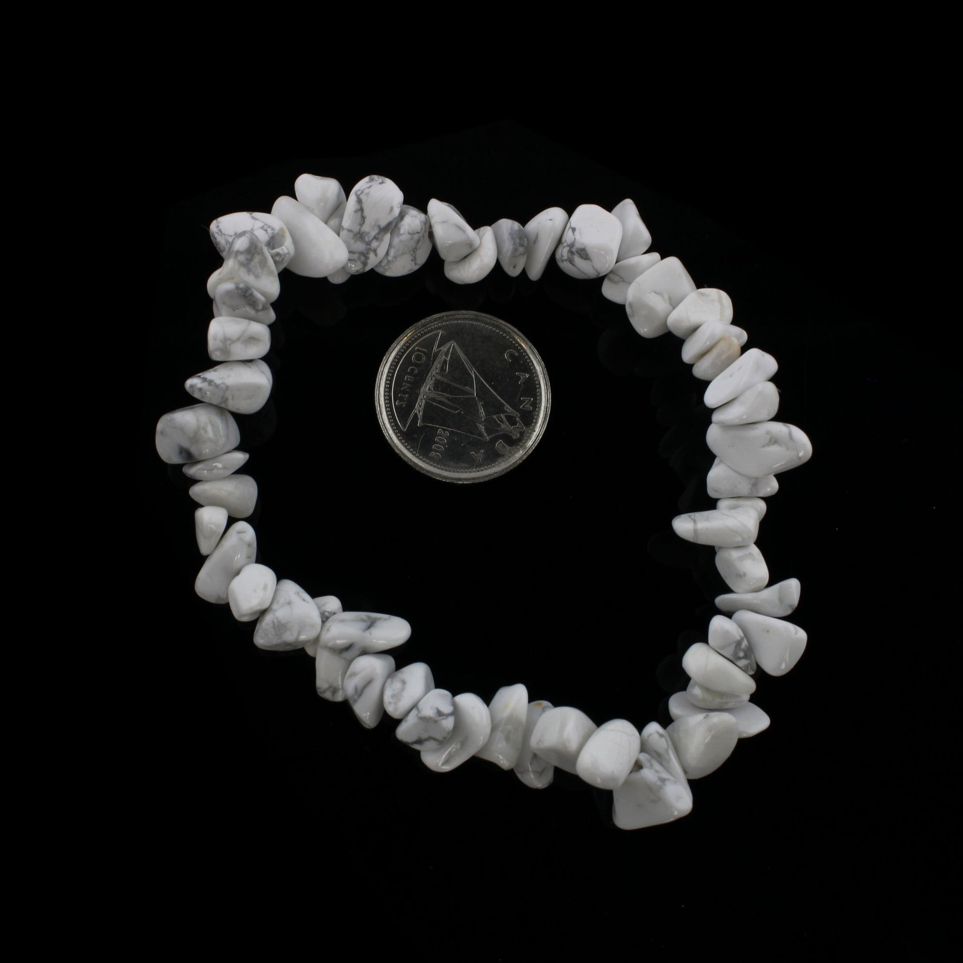 Howlite White Bead Bracelet - Best Life Apparel