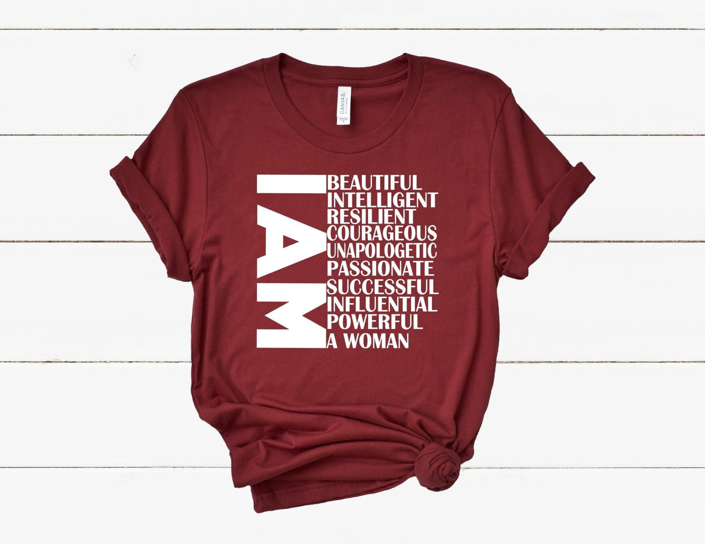 I AM A WOMAN T-Shirt - Best Life Apparel