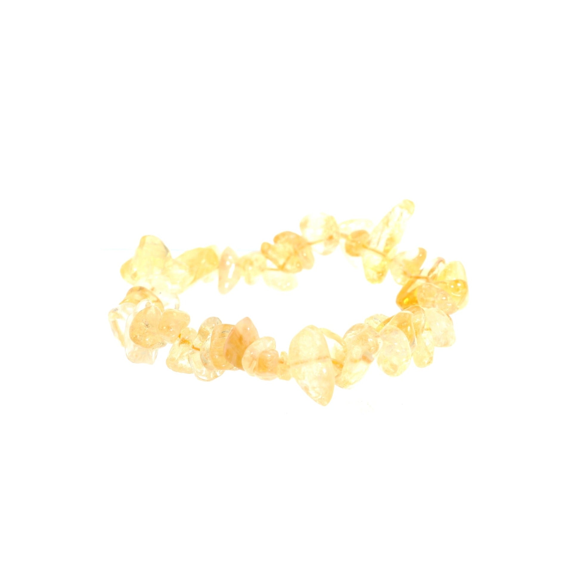Natural citrine healing bracelet for confidence, creativity and success