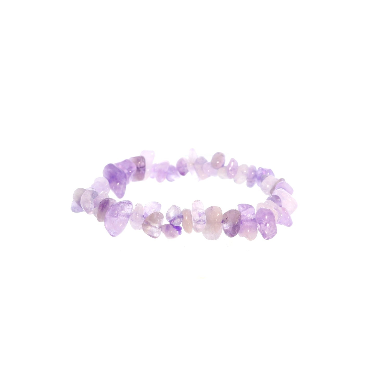 Rich purple amethyst bracelet for meditation and mindfulness practice