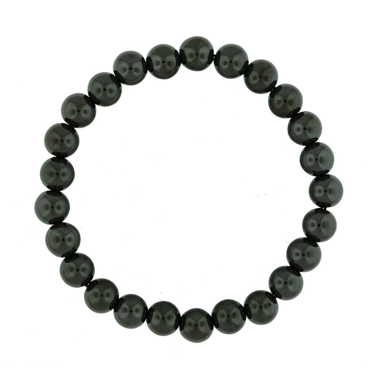 Hematite crystal bracelet for overcoming self-limitation and fear