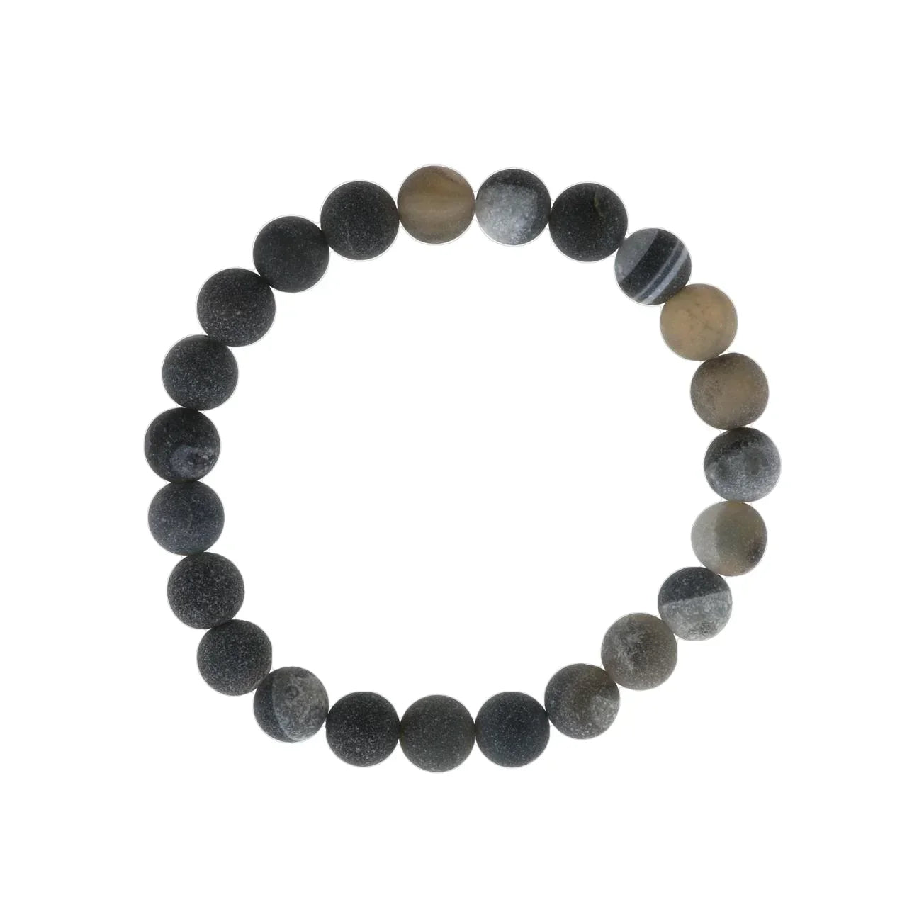 Agate druzy bracelet close-up showing natural sparkling crystal surface