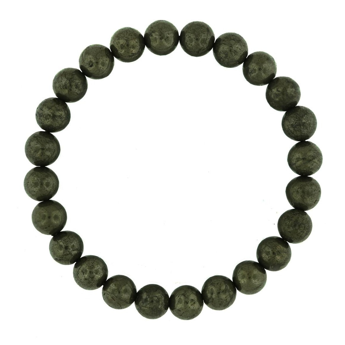 Pyrite crystal bracelet for manifestation, prosperity and positive energy