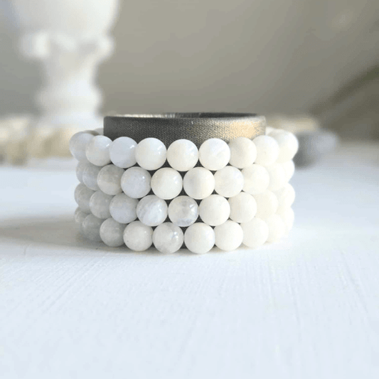 Intuition & New Beginnings Bracelet for Women — Moonstone Crystal | Feminine Energy & Emotional Balance - Best Life Apparel