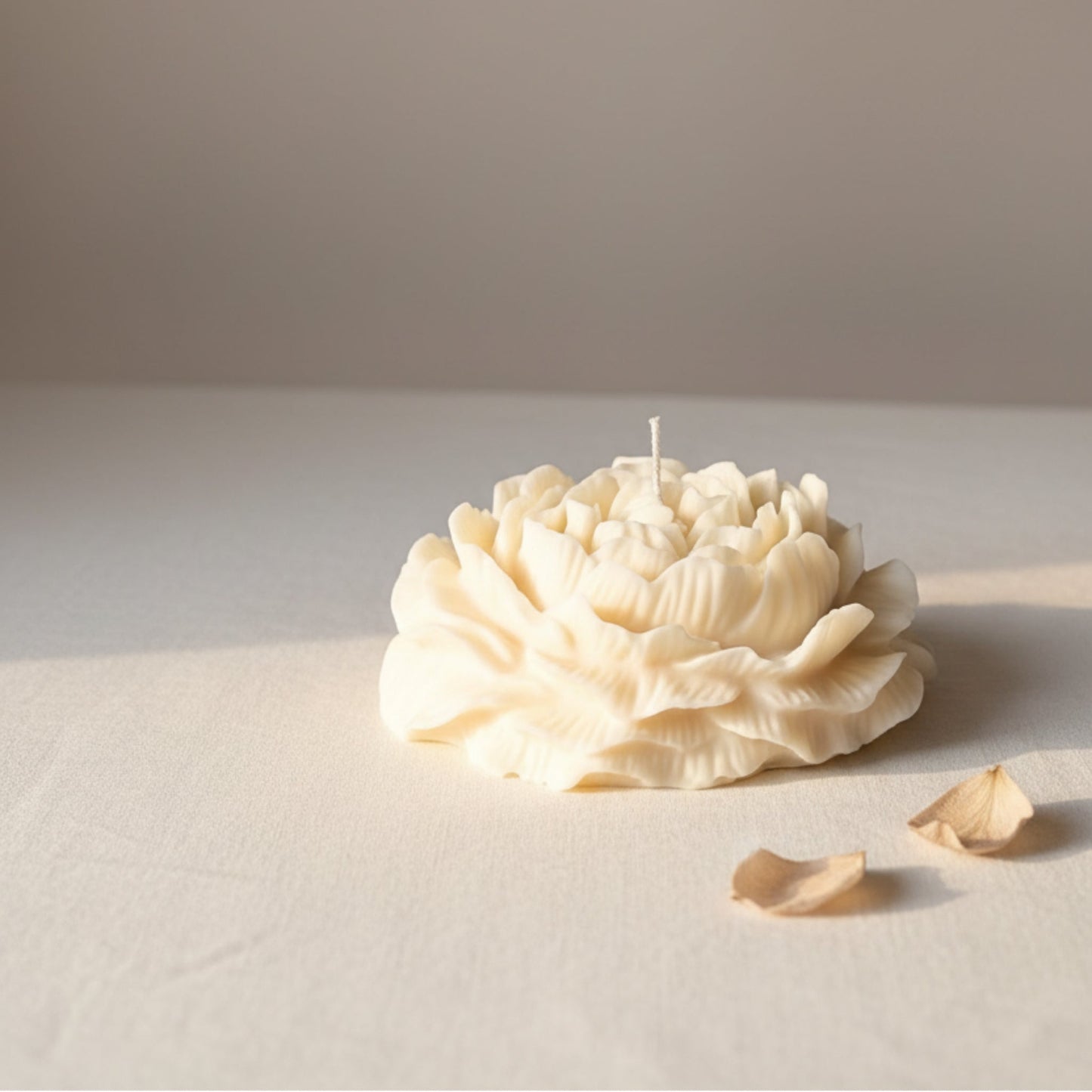 Large Peony Soy Candle | Sculptural Flower - Best Life Apparel