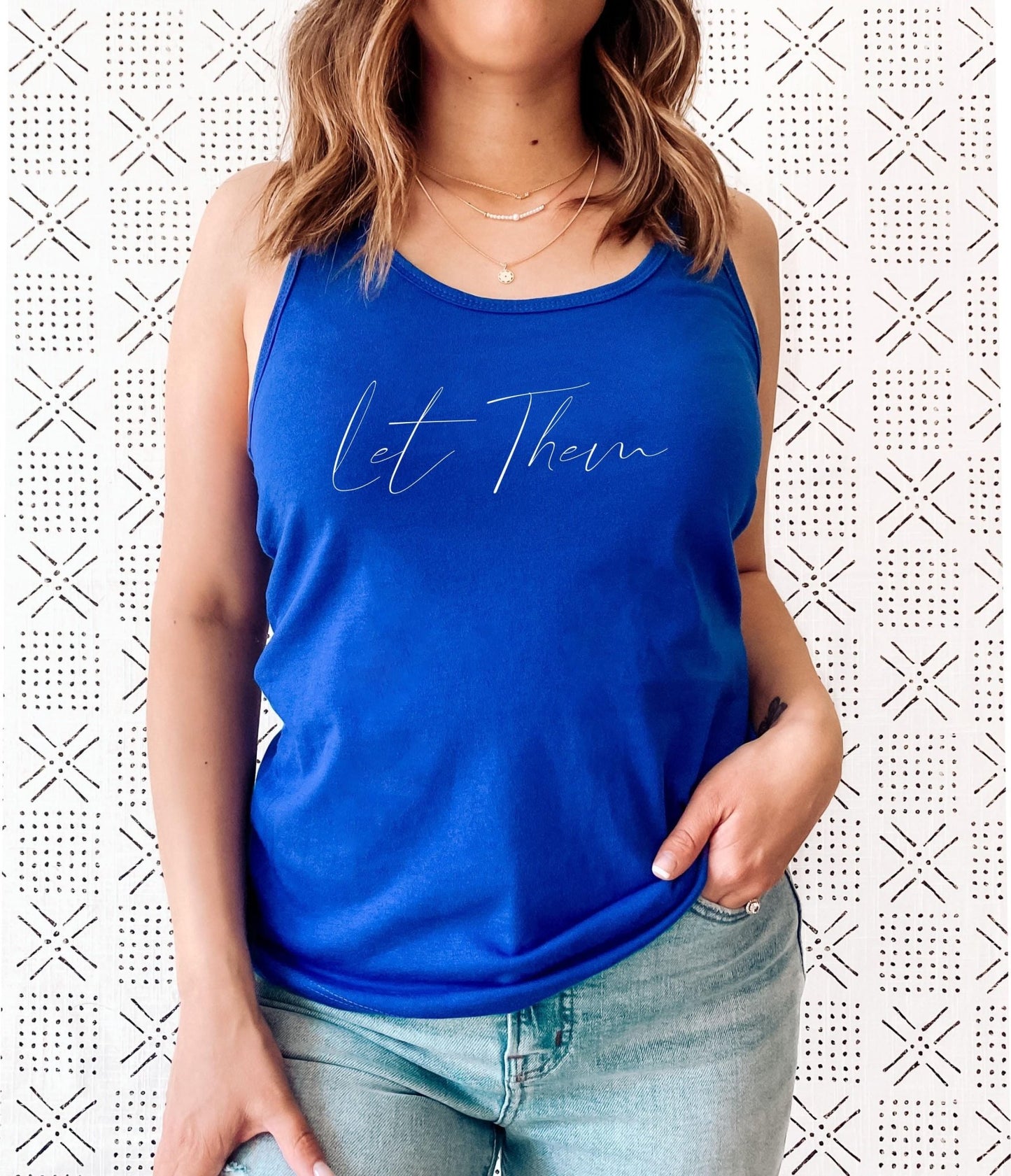 Let Them Racerback Tank Top - Best Life Apparel