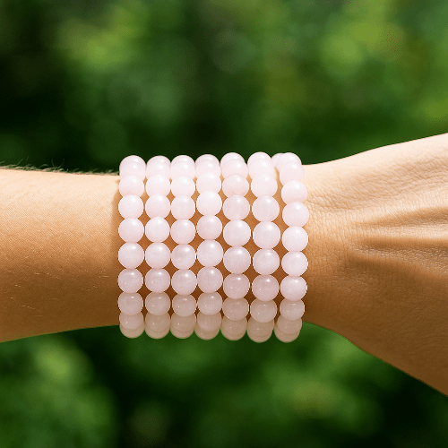 Love & Self-Love Bracelet for Women — Rose Quartz Crystal | Heart Chakra & Emotional Healing - Best Life Apparel