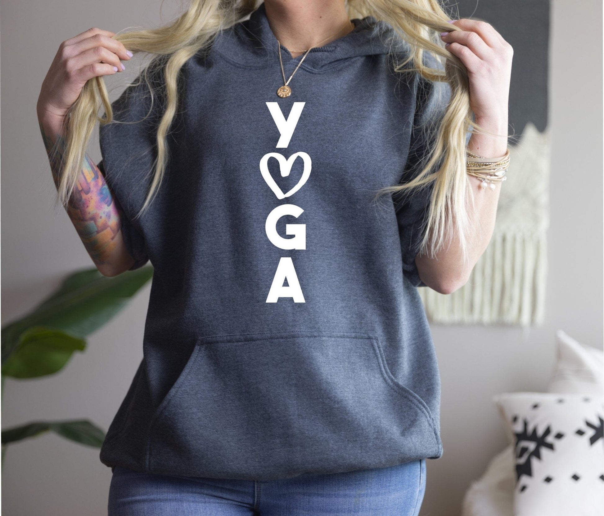 Love Yoga Pullover Hoodie - Best Life Apparel