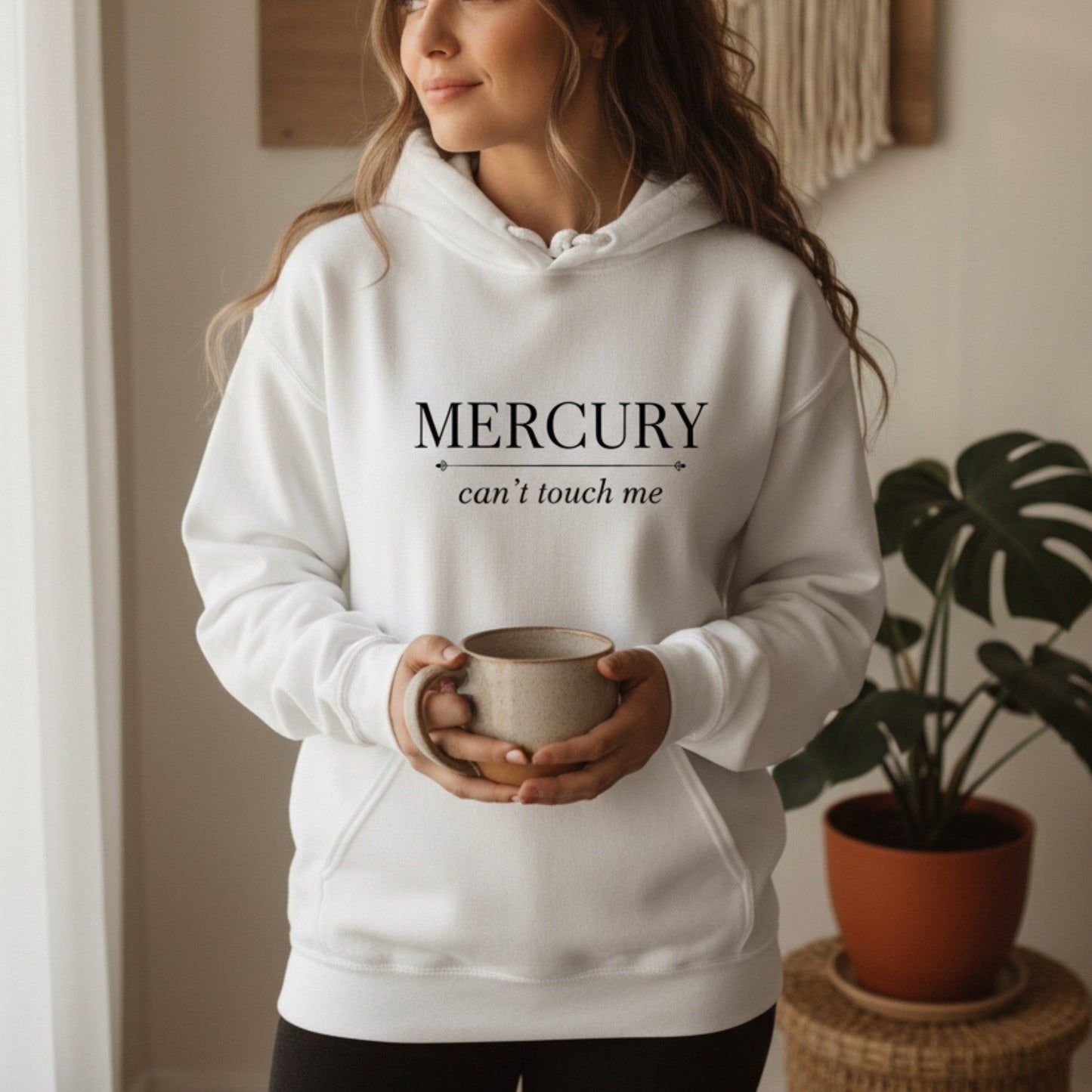 Mercury Can't Touch Me Hoodie | Astrology Hoodie for Women | Mercury Retrograde Gift - Best Life Apparel