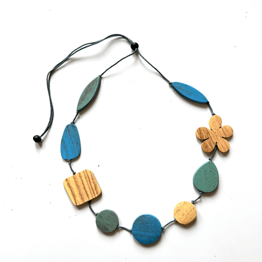 Mixed Shape Flower Necklace - Best Life Apparel