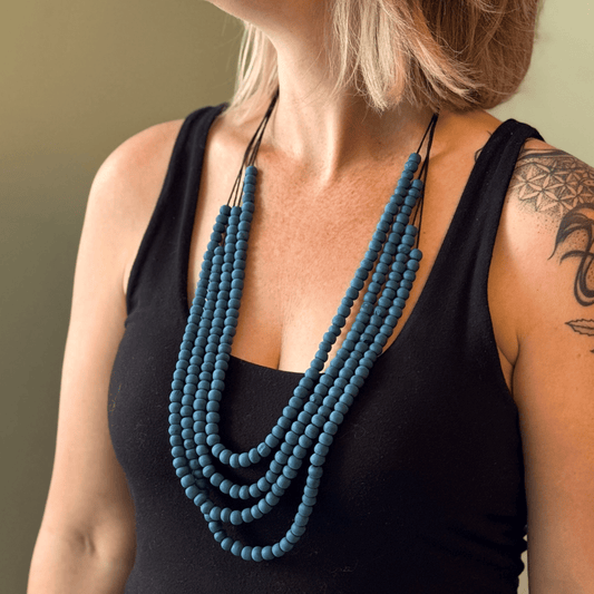 Multi Strand Bead Necklace - Best Life Apparel