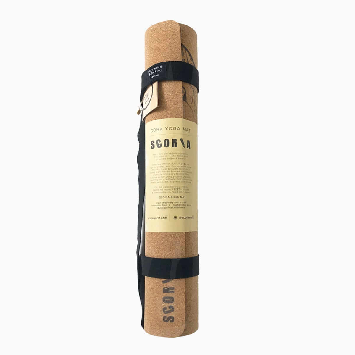 Night Bear Cork Yoga Mat | 4.5MM | Collab Edition - Best Life Apparel