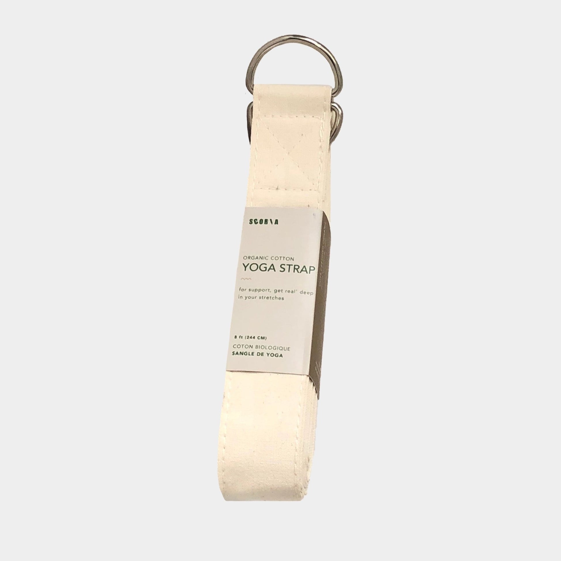 Organic Cotton Yoga Stretch Strap - Best Life Apparel